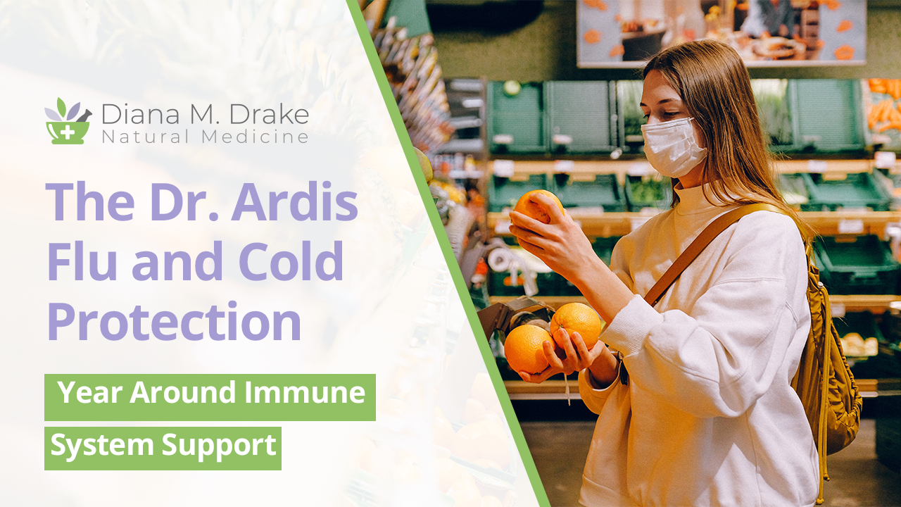 
The Dr. Ardis Flu and Cold Protection Protocol - Year Around Immune System Support